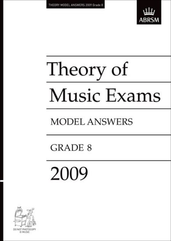 A B Theory Of Music Answers Gr 8 2009