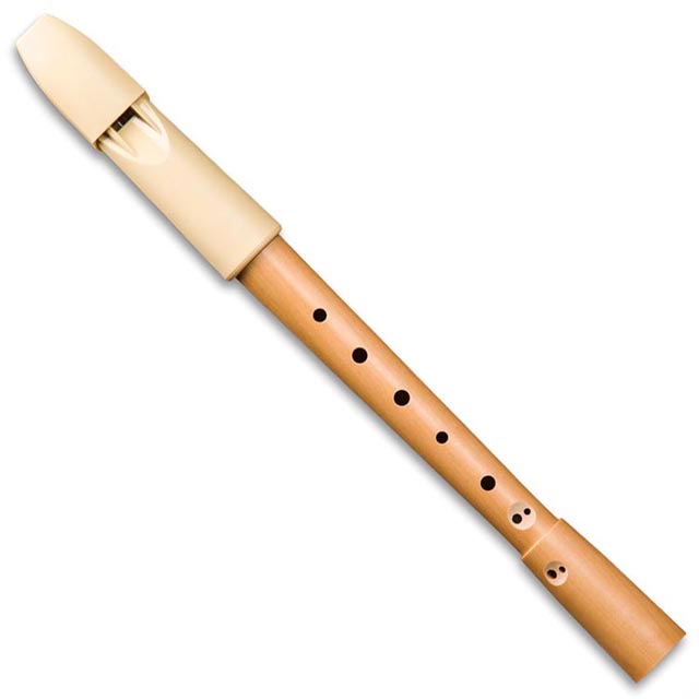 Mollenhauer Descant / Soprano Prima Recorder 1094 Beige Head