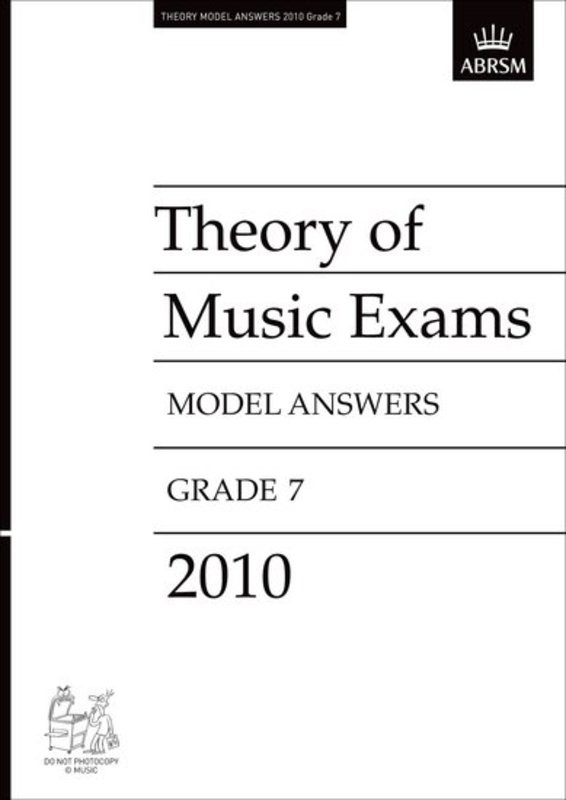 A B Theory Of Music Answers Gr 7 2010