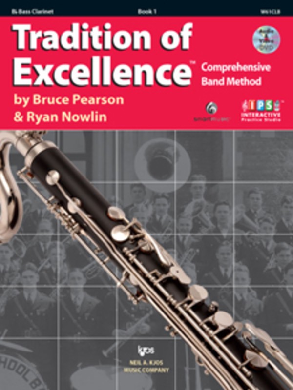 Tradition Of Excellence Bk 1 Bass Clarinet Bk/dv