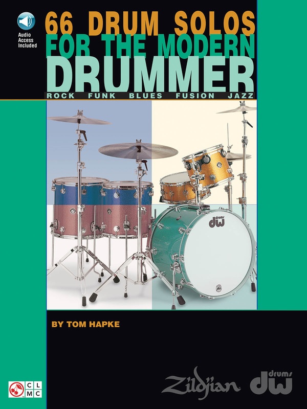 66 DRUM SOLOS FOR THE MODERN DRUMMER BK/OLA