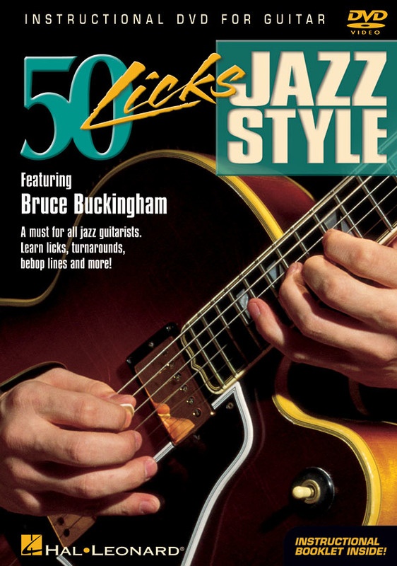 50 Licks Jazz Style Dvd