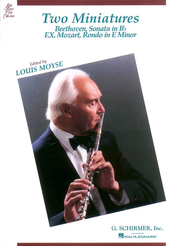 2 Miniatures For Flute/piano Ed Moyse