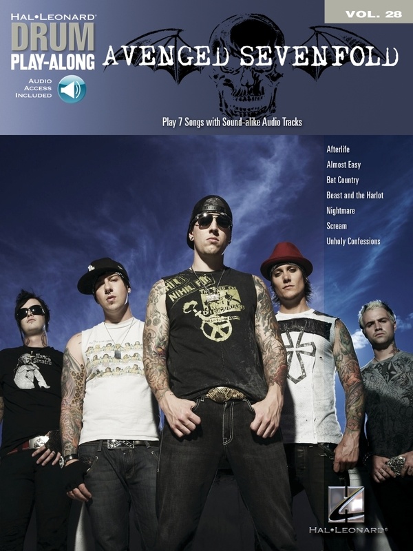 Avenged Sevenfold Drum Play Along Bk/cd V28