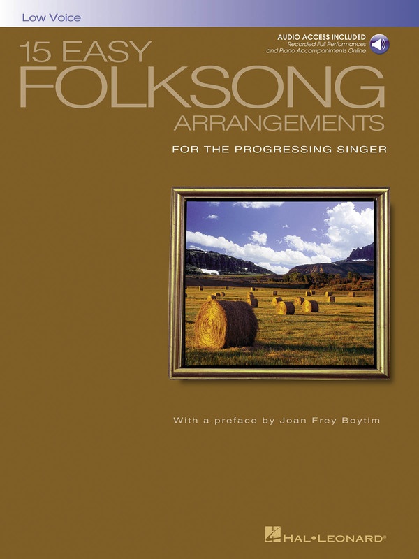 15 Easy Folksong Arrangements Bk/cd Low