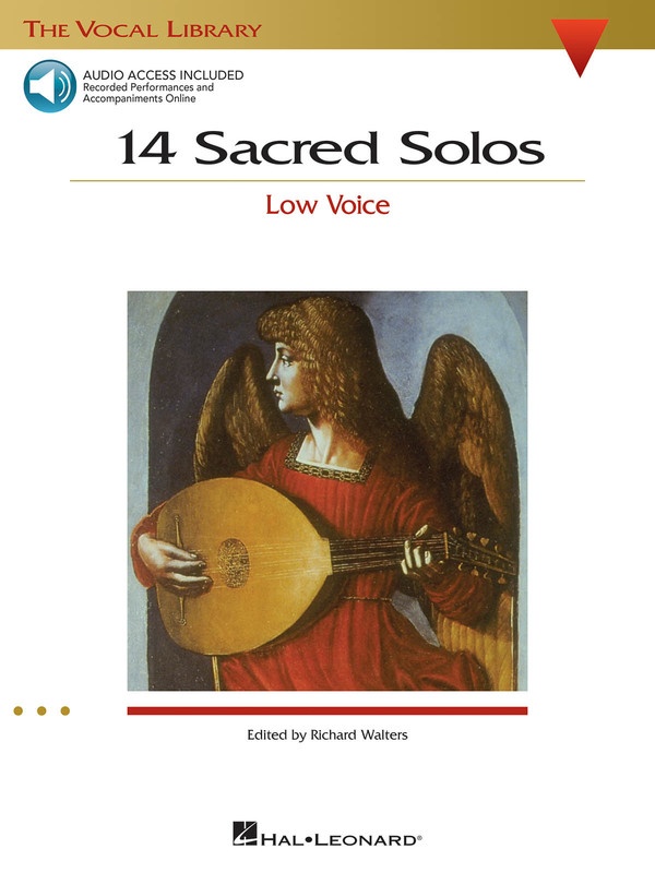 14 Sacred Solos Bk/cd Low Voice