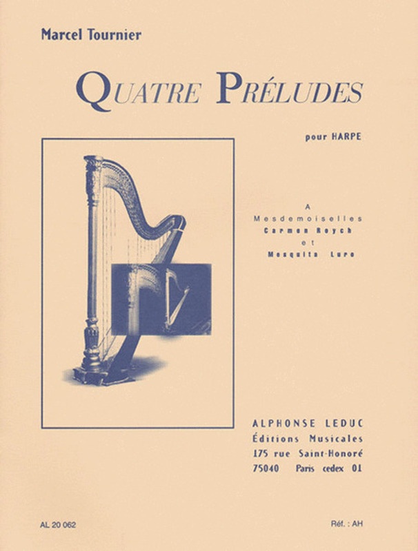 4 Preludes Op 16 Harp Solo