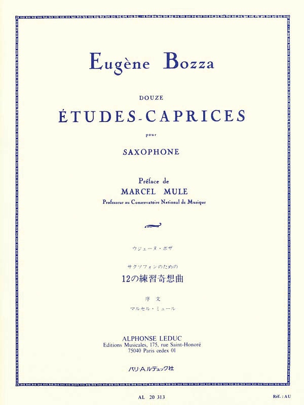 12 Etudes - Caprices Saxophone Solo