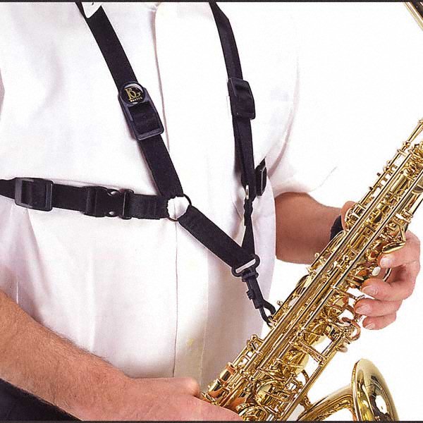 BG Saxophone Harness - Extra Large - Male, Snap Hook