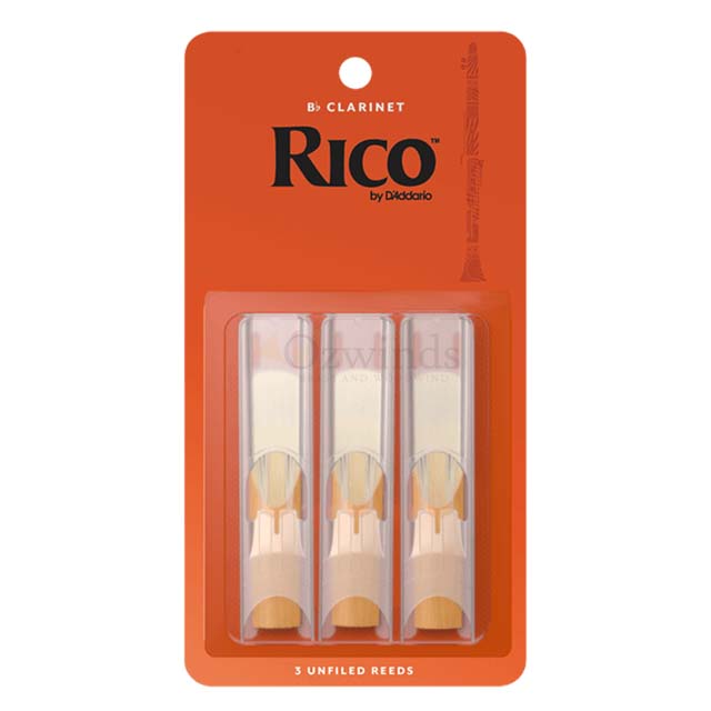 Rico Clarinet Reeds (Pack of 3)