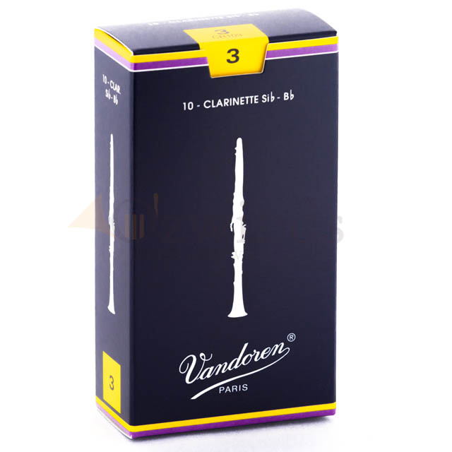 Vandoren Traditional Clarinet Reeds (Box of 10)