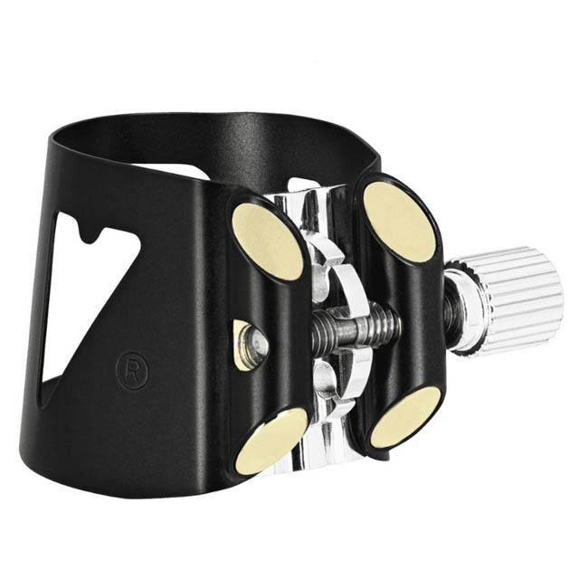 Vandoren Optimum Clarinet Ligature & Plastic Cap (Black)