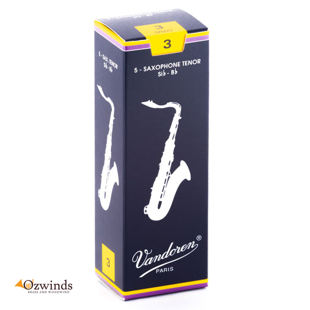 Vandoren Traditional Tenor Sax Reeds - Box of 5