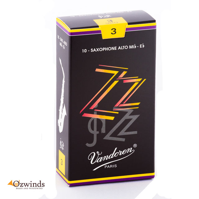 Vandoren ZZ Alto Saxophone Reeds (Box of 10)