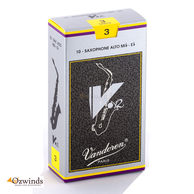 Vandoren V12 Alto Saxophone Reeds (Box of 10)