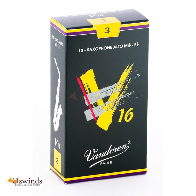 Vandoren V16 Alto Saxophone Reeds (Box of 10)