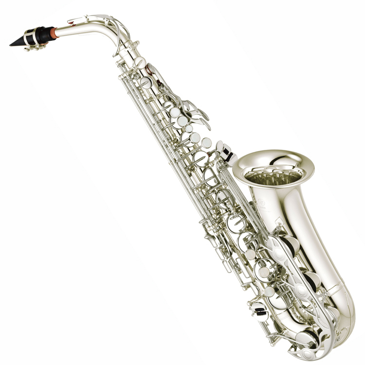 Yamaha YAS-280S Alto Sax (YAS280S) - Silver Plated Finish