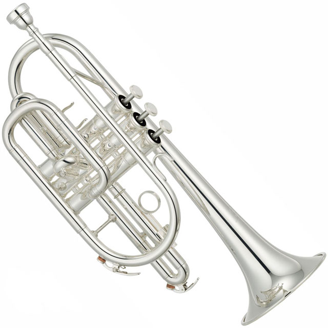 Yamaha YCR-2310IIIS Silver B-flat Cornet (Long Bell)