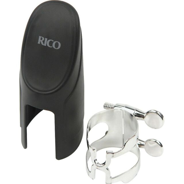 Rico H-Ligature & Cap - Bb Clarinet Silver Plated