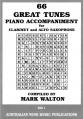 66 Great Tunes Alto Sax/clarinet Piano Accompaniment