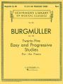 BURGMULLER - 25 STUDIES OP 100 FOR PIANO