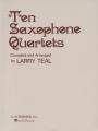 10 Saxophone Quartets Sc/pts Arr Teal