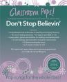 Classroom Pops Don't Stop Believing Bk/cd