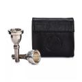 Gard MPCSU2 Double Tuba Square-Shaped Mouthpiece Pouch - Leather Black