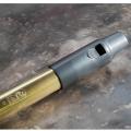 Howard Low D Whistle In Case - Polished Brass