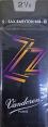 5 Vandoren ZZ Baritone Sax Reeds Strength 2 1/2 - Old Packaging