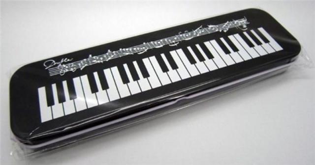 Keyboard Design Tin Pencil Case