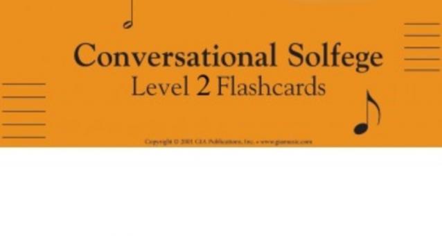 Conversational Solfege Level 2 Flashcards