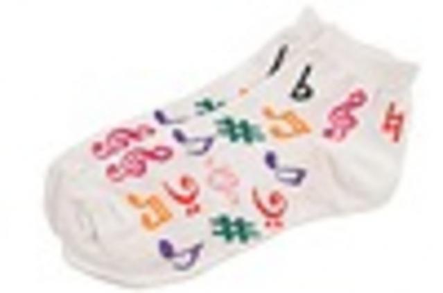 Socks Music Notes Ankle Sock Womens