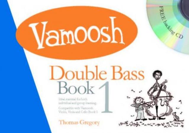 Vamoosh Double Bass Book 1 Bk/cd