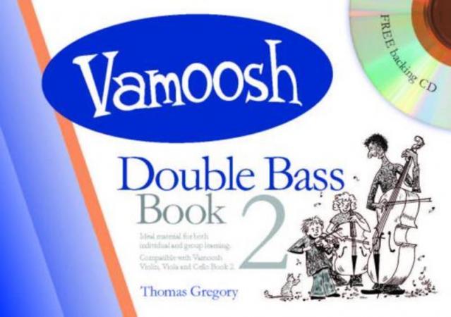 Vamoosh Double Bass Book 2 Bk/cd