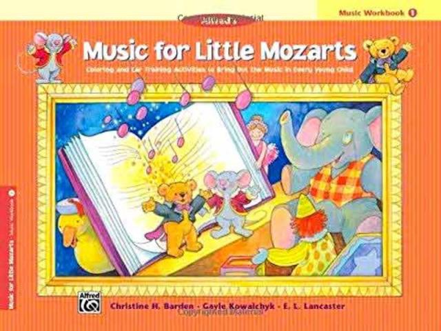 MUSIC FOR LITTLE MOZARTS MUSIC WORKBOOK 1