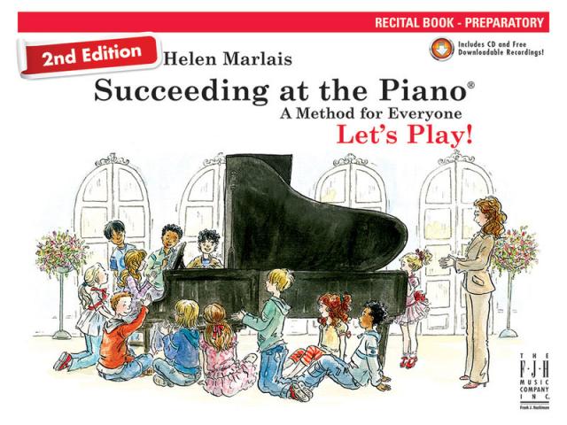 SUCCEEDING AT THE PIANO 2ND ED PREP RECITAL BK/CD