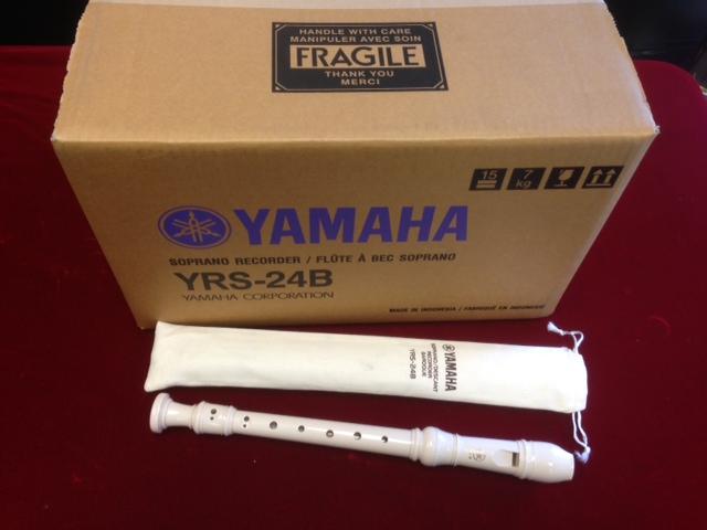 Yamaha YRS24B Descant C 3 Piece Recorders (Box Of 50)