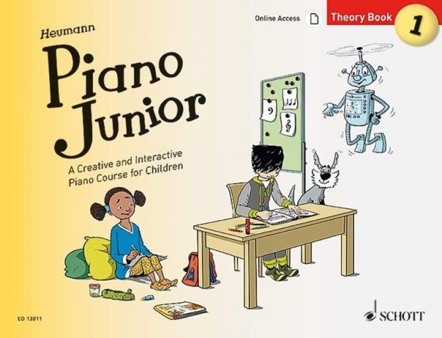 Piano Junior Theory Bk 1 Bk/ola