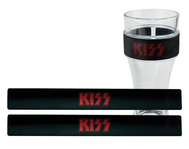 Kiss Slap Band Black/red 2 Pack