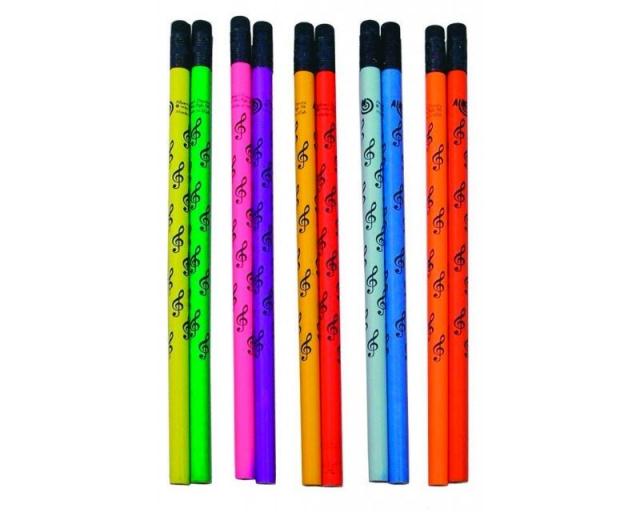 Mood Pencil G Clef Assorted Colours