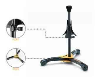 Hercules Soprano Saxophone Stand