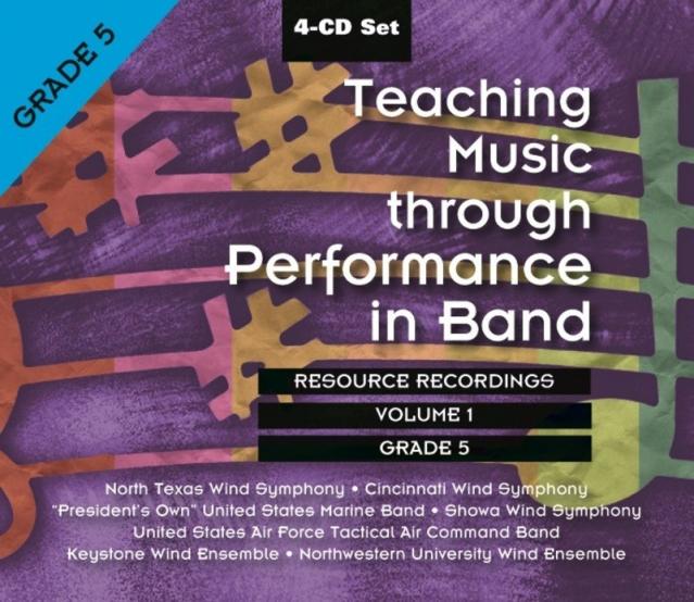 Teaching Music Through Perf Band Cd V1 Gr 5