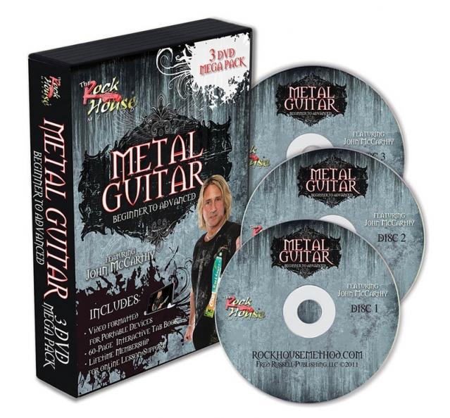 Metal Guitar 3dvd Mega Pack