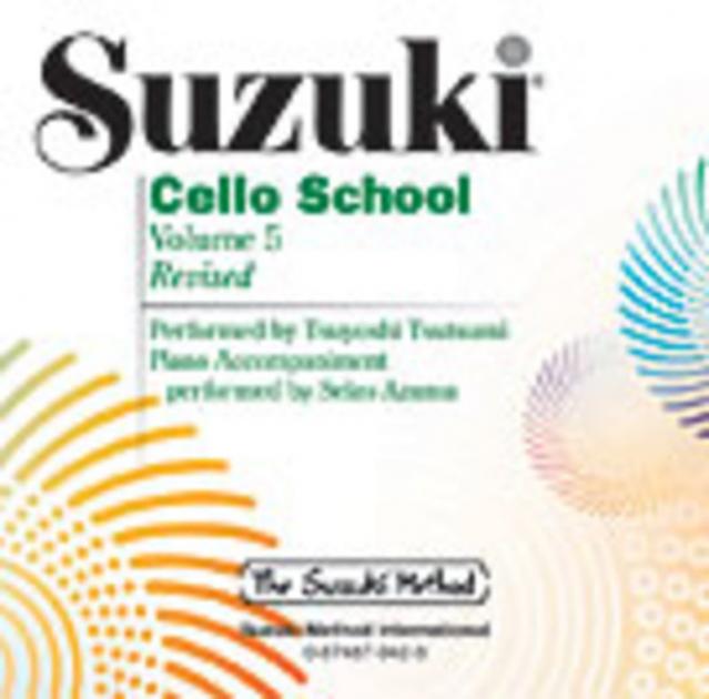 Suzuki Cello School Bk 5 Cd