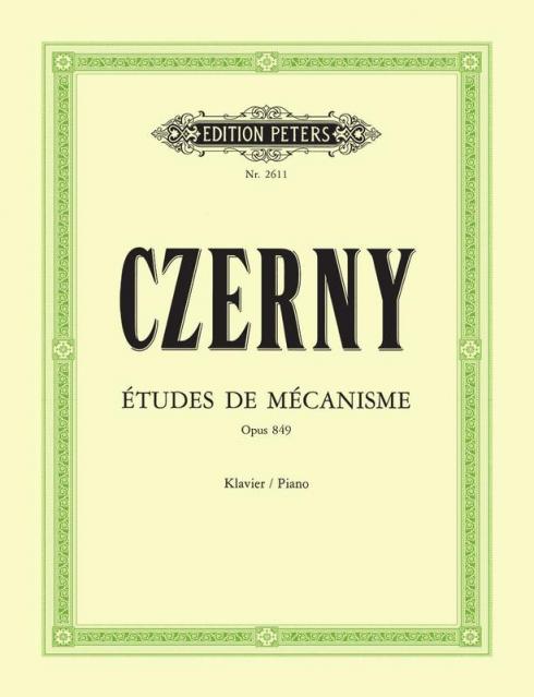 Czerny - 30 Studies In Mechanism Op 849