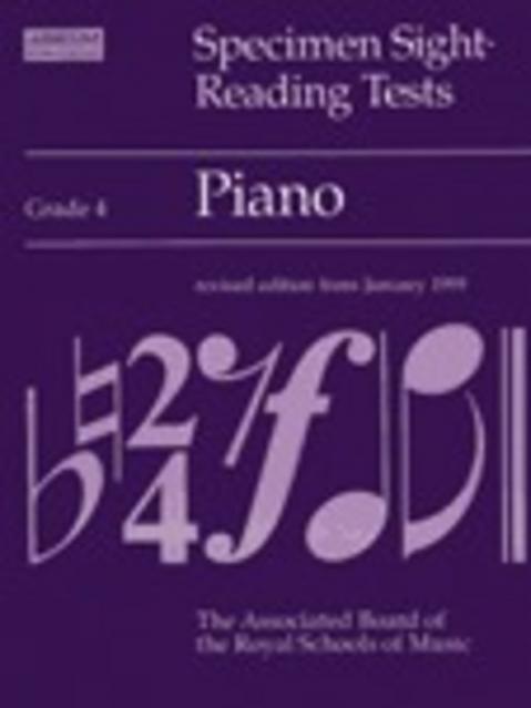 A B Pno Specimen Sight Reading Tests Gr 4