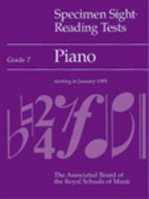 A B Pno Specimen Sight Reading Tests Gr 7