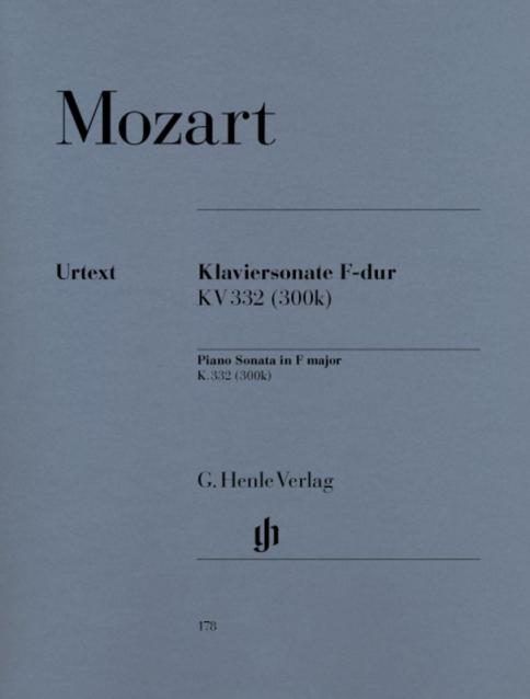 Mozart - Sonata F Major K 332 Piano