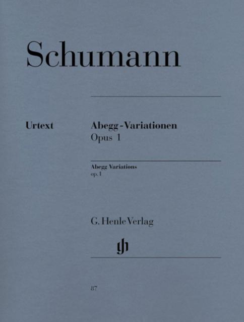 Abegg Variations Op 1 Urtext